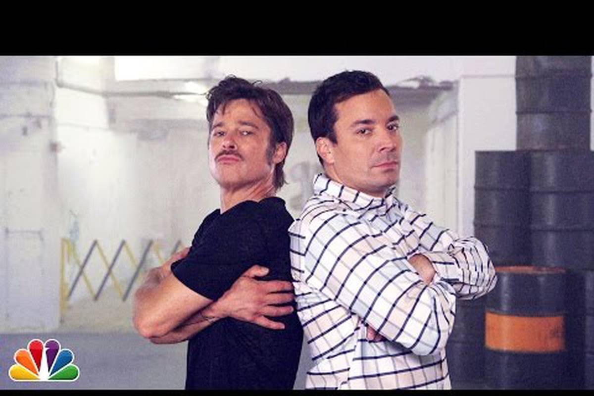 Smiješno 'do bola':  Brad Pitt i Fallon u breakdance 'okršaju'