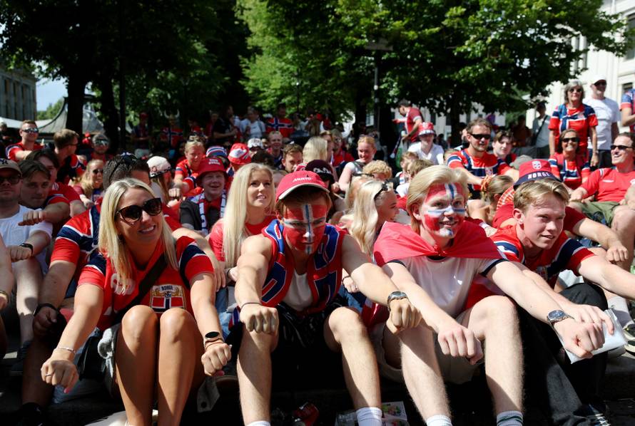 FIFA World Cup 2026 - Quarter Final - Norway v England - Fans gather in Oslo