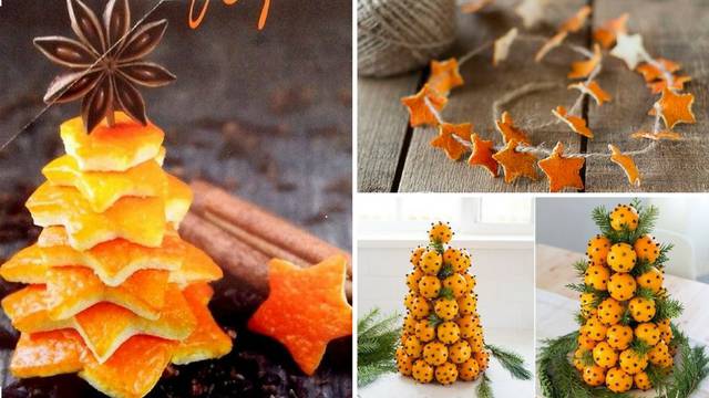 10 načina kako možete ukrasiti dom za Božić samo narančom