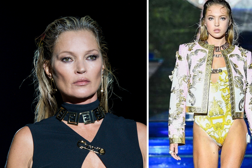 Kate Moss i kći Lila prošetale su zajedno na milanskoj pisti