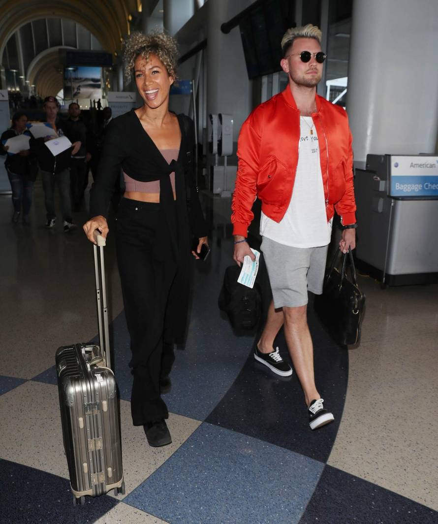 Leona Lewis and Dennis Jauch Sighting - Los Angeles