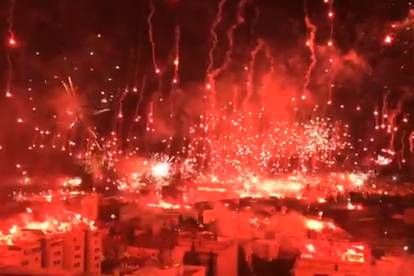 Gori splitsko nebo! Torcida je za 70. rođendan zapalila cijeli grad | 24sata