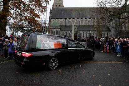 Funeral of Irish musician Shane MacGowan in Tipperary