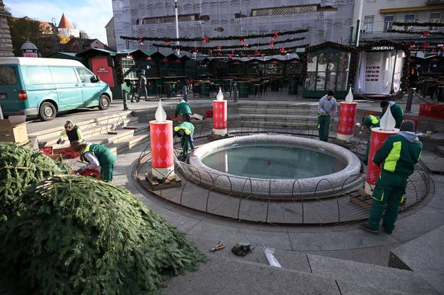 Zagreb: Kako izgleda grad uoči otvorenja adventa,