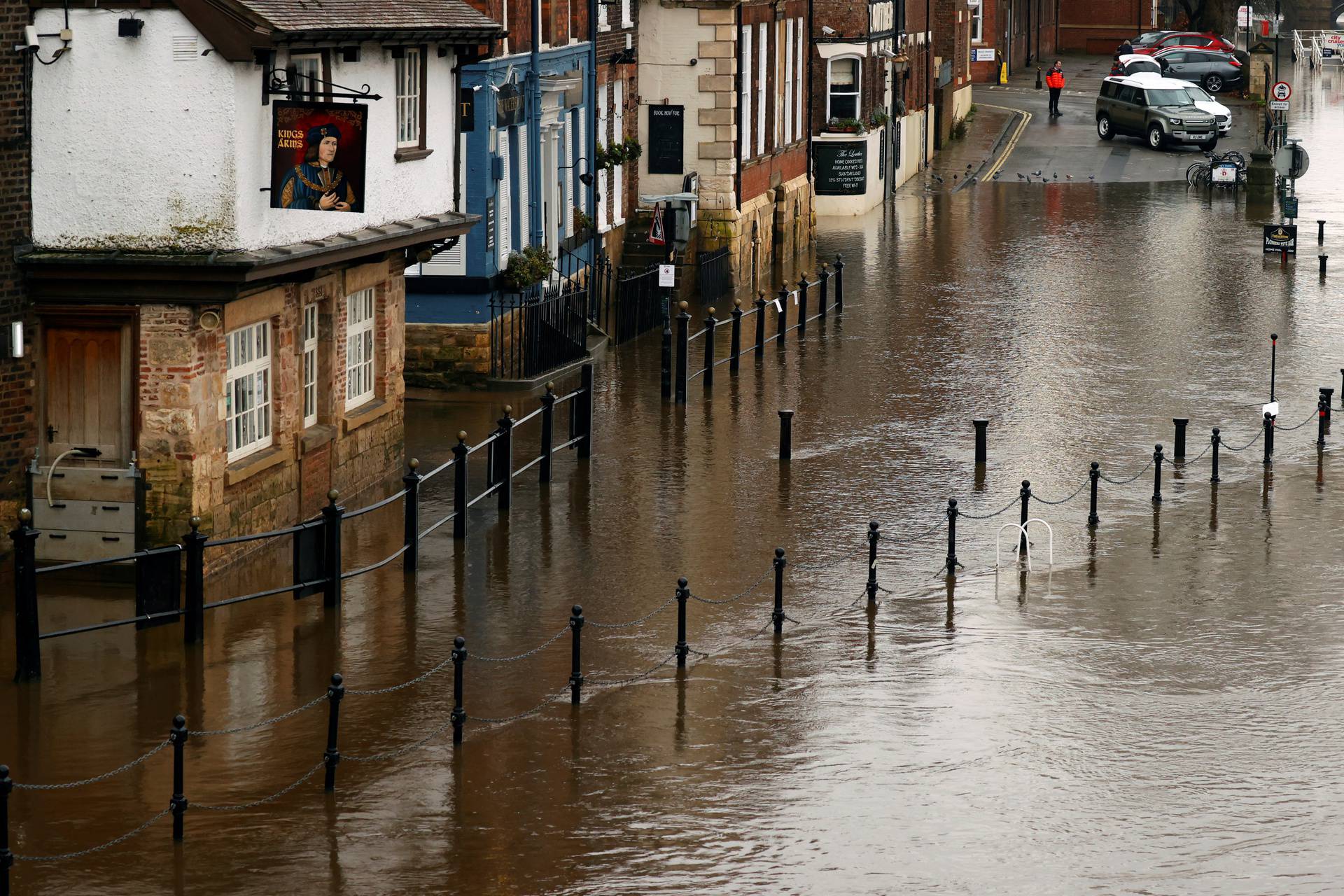 Arrival of Storm Christoph in York