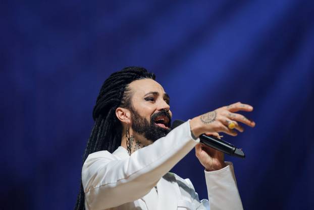 Zagreb: Božo Vrećo održao koncert u Lisinskom