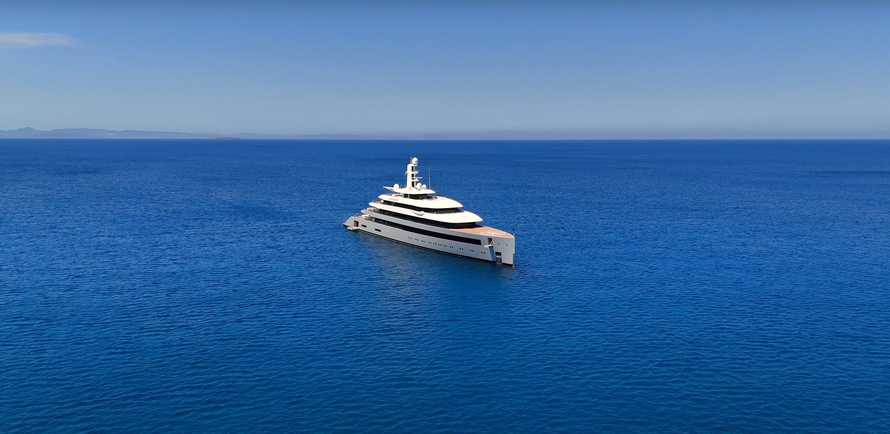 Grdosija na moru: Superjahta Moonrise usidrila se uz Lopud, šuška se da je na njoj Elon Musk