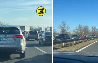 VIDEO Nepregledne kolone stoje na Zagrebačkoj obilaznici: Od Zaprešića nam trebaju sati...