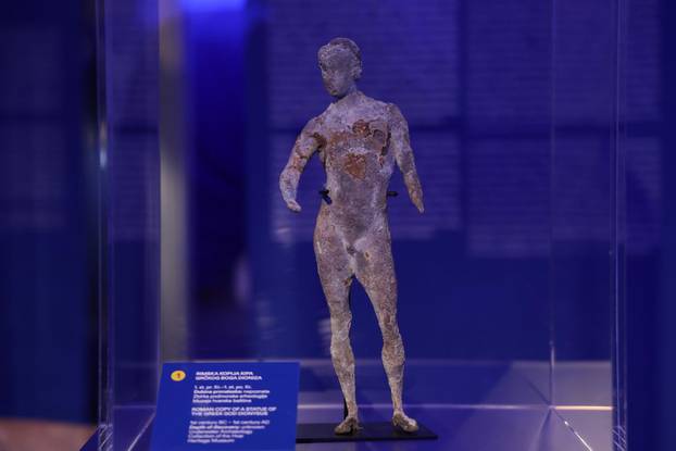 Zagreb: Premijerni razgled izložbe VRHOVI DUBINA - podvodna baština Splitsko-dalmatinske županije