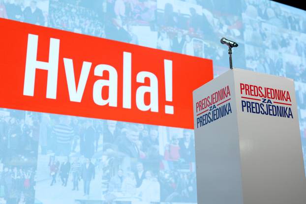 Zagreb: Izborni stožer Zorana Milanovića u Tvornici kulture