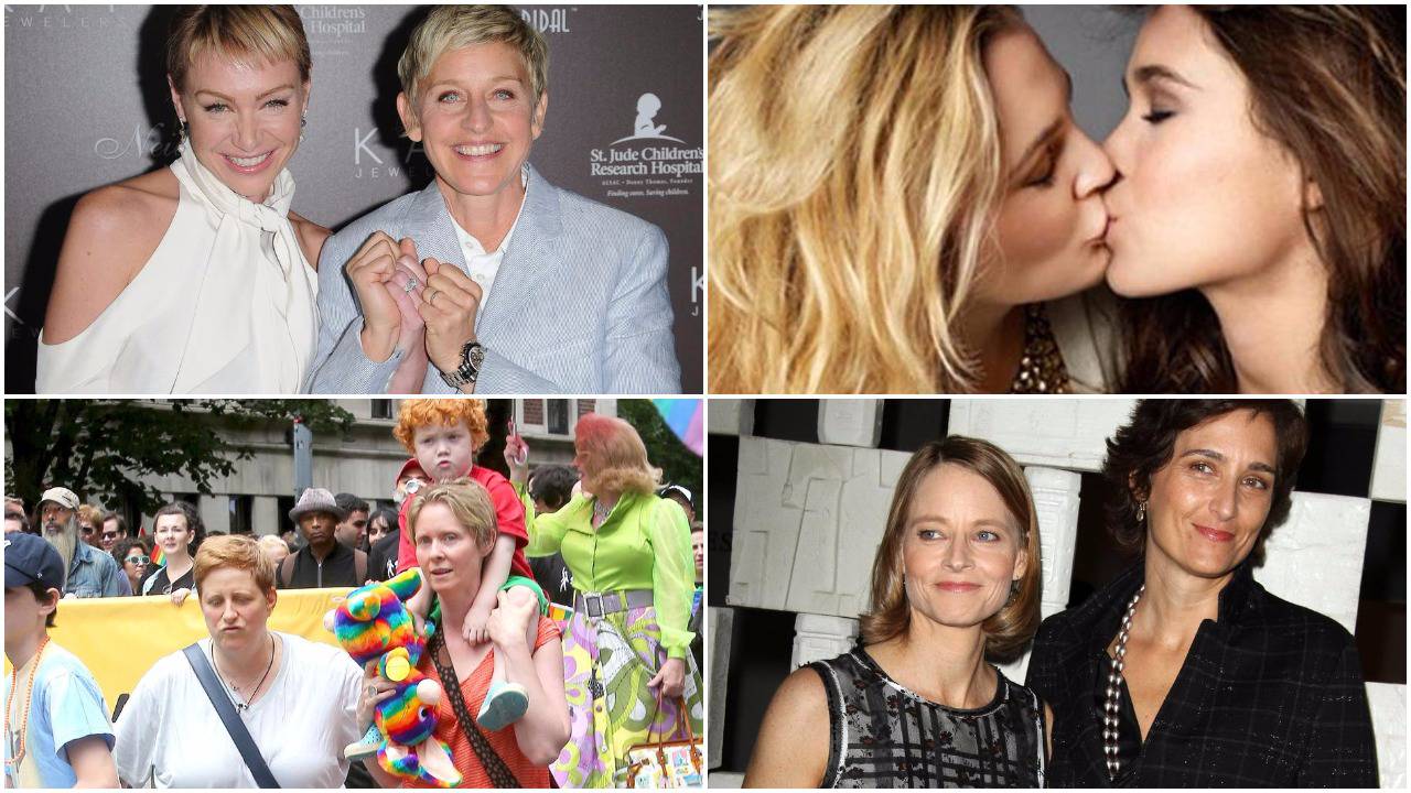 Žene koje vole žene: Ovo su najpoznatiji lezbijski parovi...