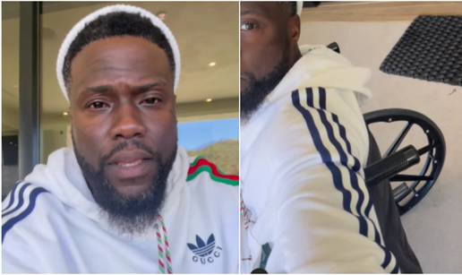 Kevin Hart završio u invalidskim kolicima: 'Oštetio sam donji dio abdomena. Ne mogu  hodati...'