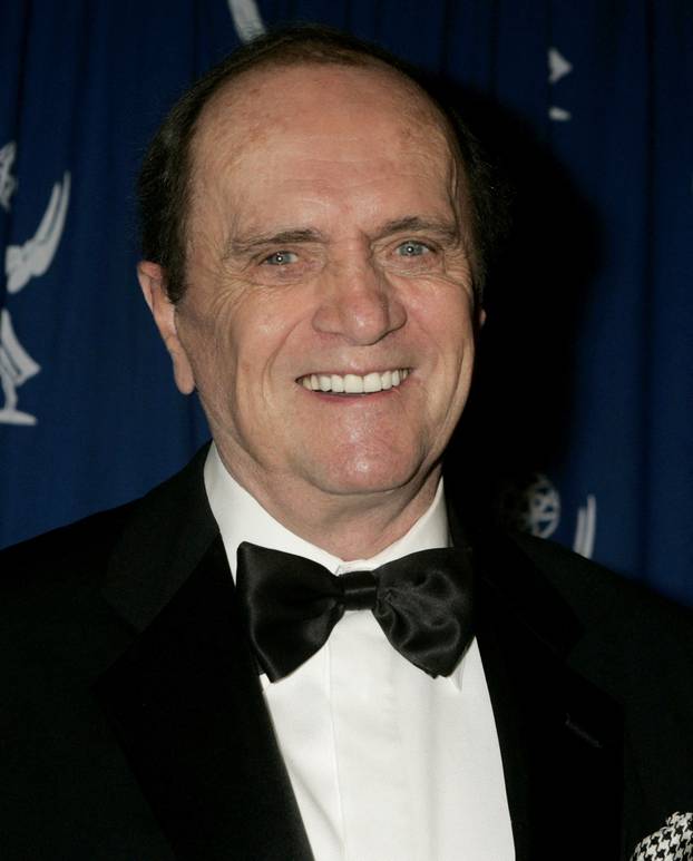 FILE PHOTO: Actor Bob Newhart poses for photographers at the 2004 Creative Emmy Awards in Los Angeles.