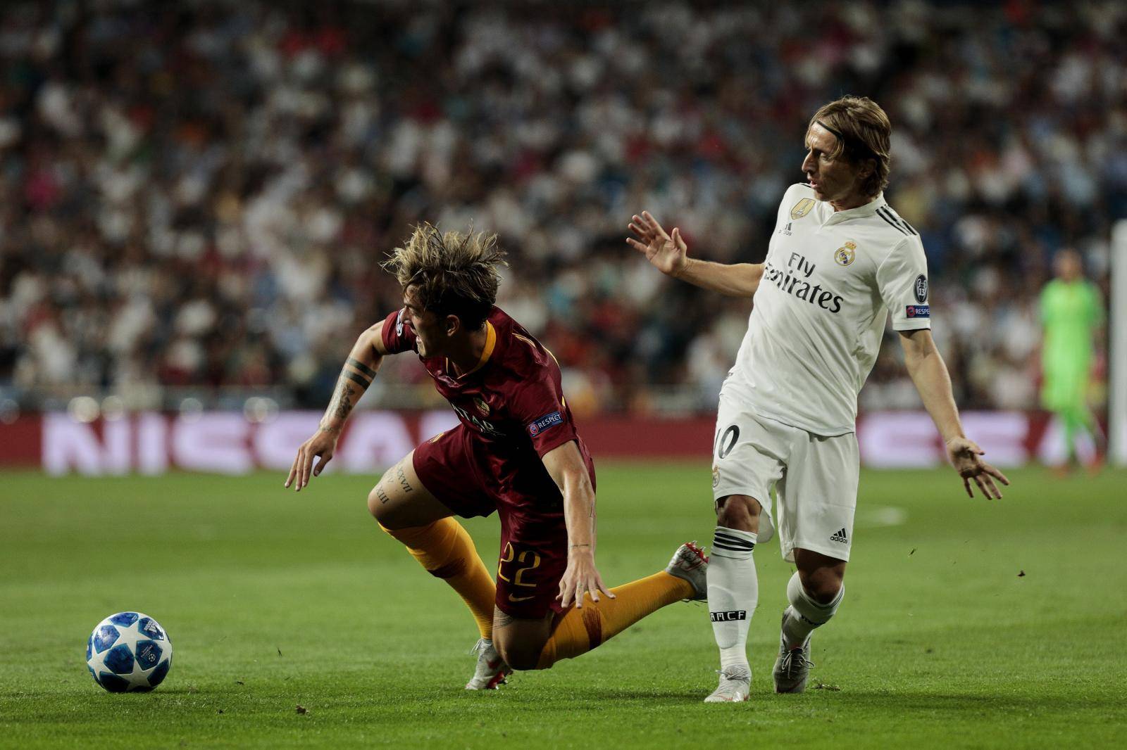 REAL MADRID v AS ROMA UEFA Champions League 2018/2019. GROUP STAGE.