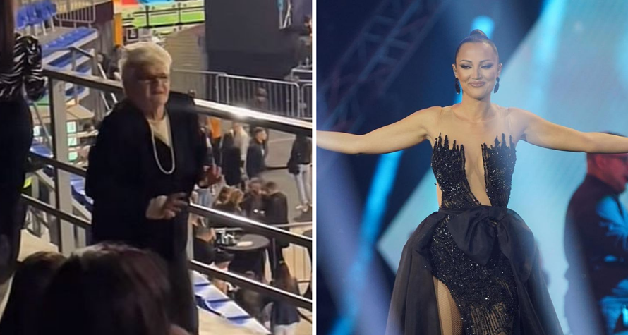 Rasplesana baka uživala je na koncertu Aleksandre Prijović u Nišu i postala hit na internetu