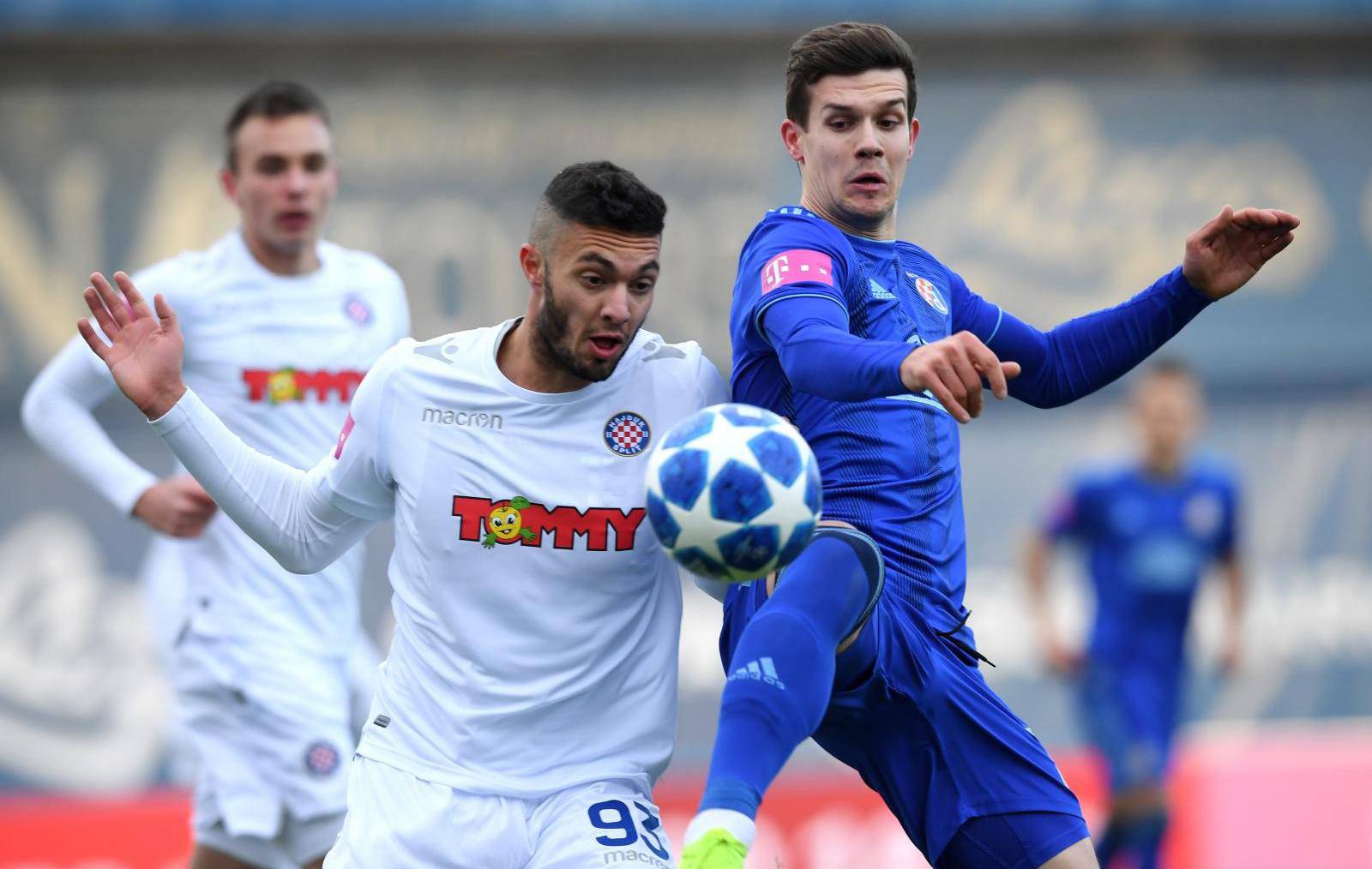 Zagreb: Dinamo i Hajduk susreli se u 18. kolu HR Prve lige