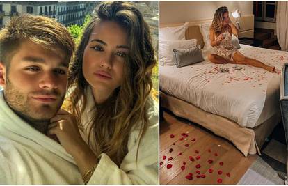Krevet pun ružinih latica: Cura Ćalete-Cara uživa u romantici