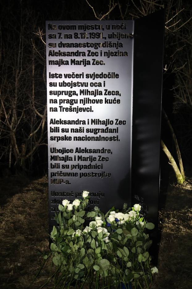 Zagreb: Godišnjica ubojstva obitelji Zec obilježena na Adolfovcu