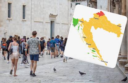 Interaktivna karta Hrvatske pokazuje stanje u županijama: 'Puno pomaže nama i turistima'