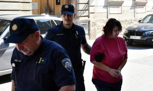 VIDEO Ovu &zcaron;enu (36) sumnji&ccaron;e za te&scaron;ko ubojstvo u Sl. Brodu. Doveli su je na ispitivanje