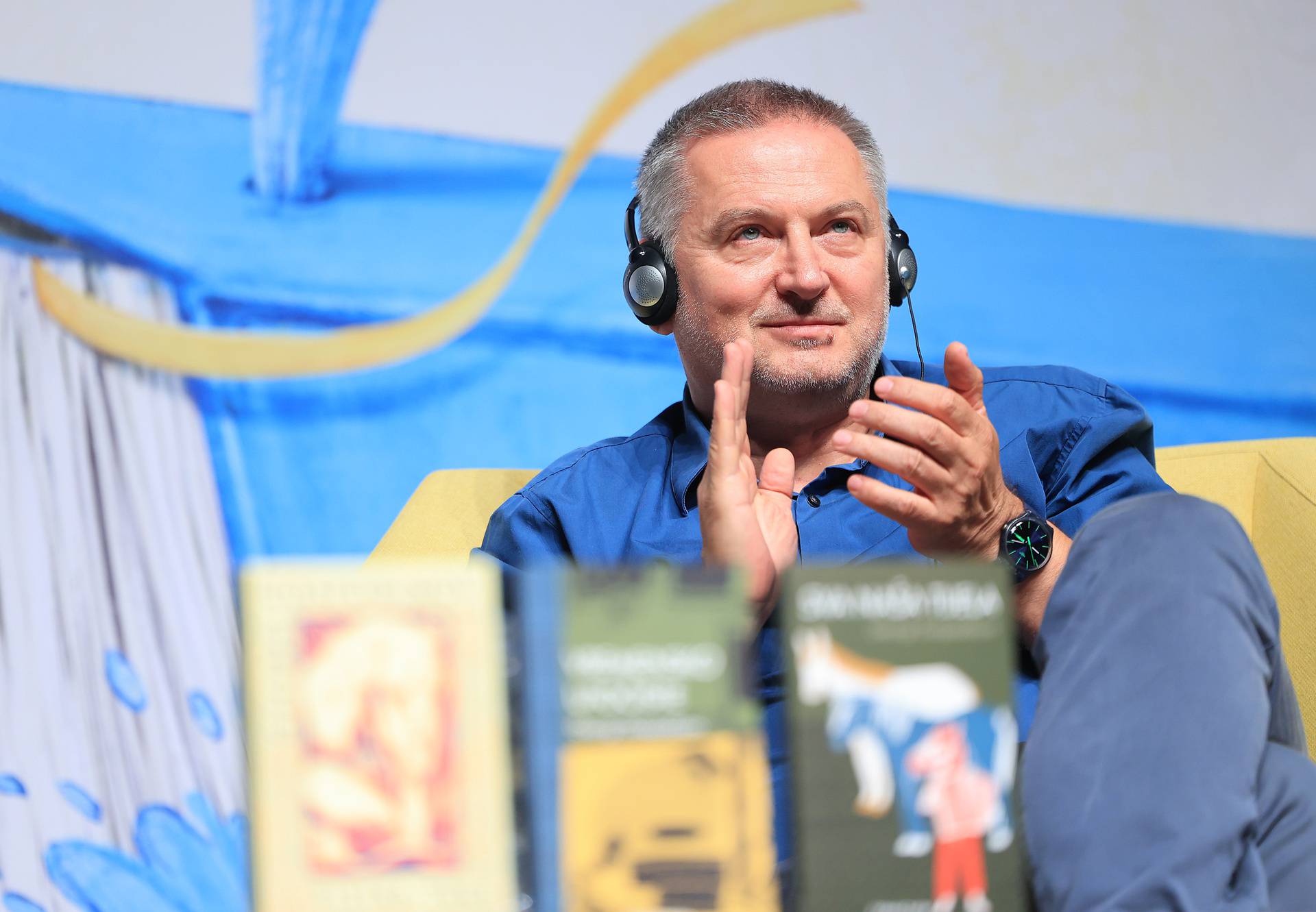 Zagreb: Georgi Gospodinov  gostovao na tribini Festivala svjetske književnosti "Razotkrivanje" 