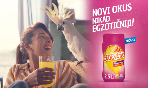 Novi okus nikad egzotičniji! Cedevita Ananas Mango