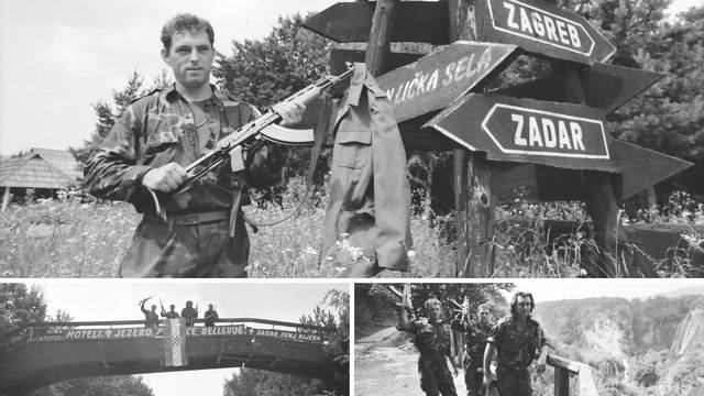 Snimio sam hrvatskog vojnika koji je ponosno na pušci nosio odbačenu srpsku uniformu...