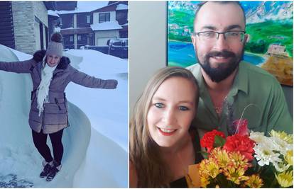 Antonija i Srećko kuju svadbene planove, a zameo ih snijeg: 'Osjećam se kao Kanađanka...'