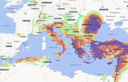 Objavljena globalna karta rizika od potresa, na njoj je i Hrvatska