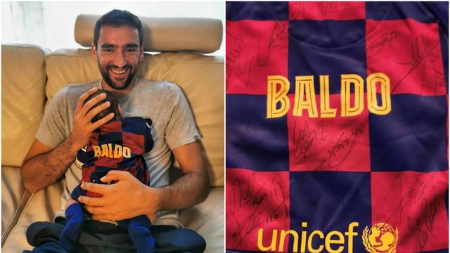 Rakitić je Čilićevom sinu poslao dres: 'Hvala na najboljem daru'