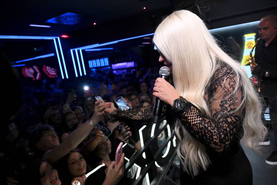 Zagreb: Dara Bubamara održala koncert u klubu Roko