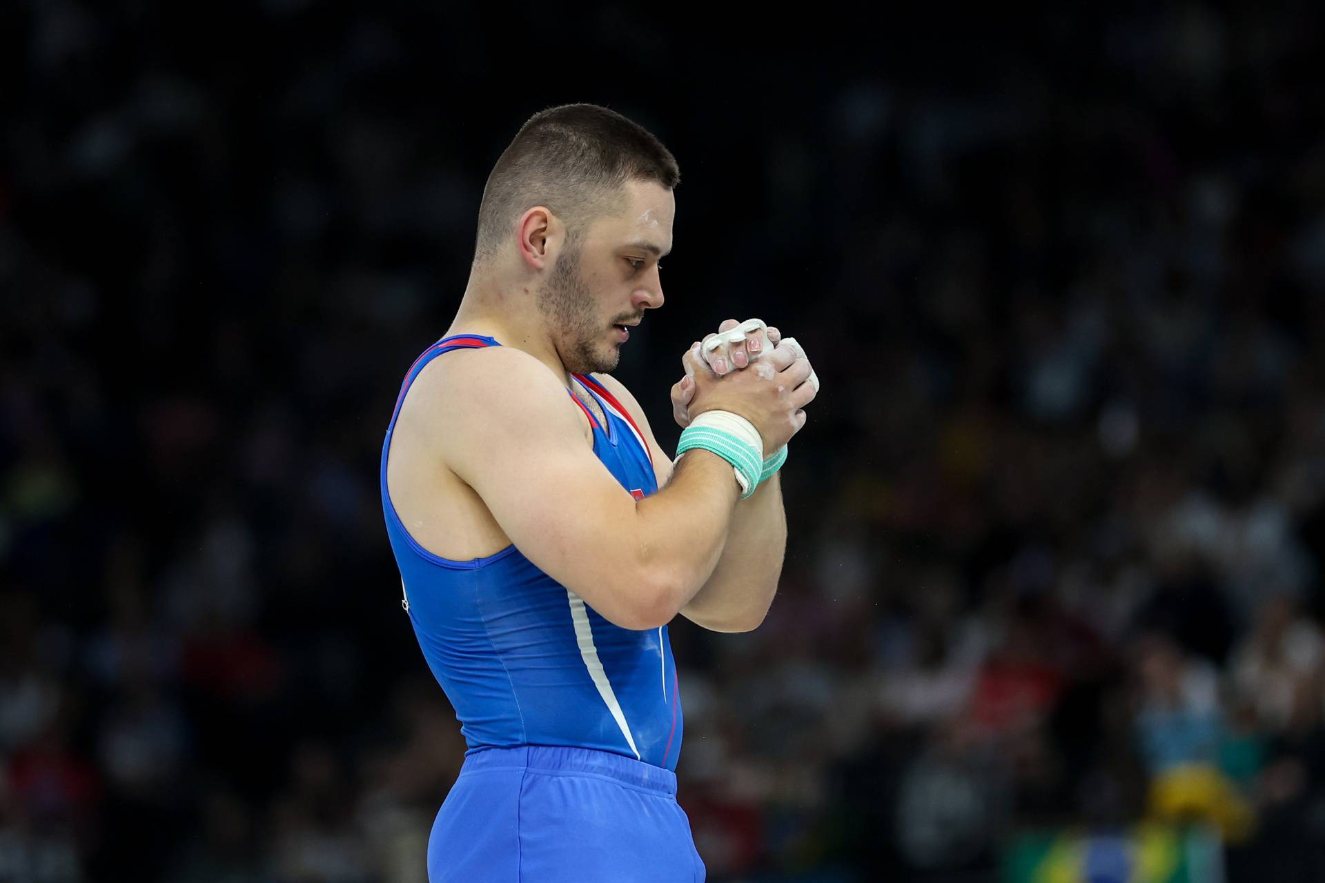 Nastup Tina Srbića na preči na Olimpijskim igrama