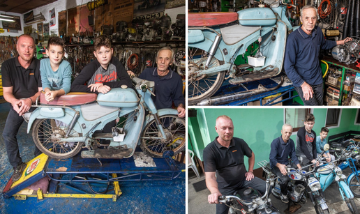 Ervin (72): 'Sin i unuci preuzet će brigu o oldtimer motorima'