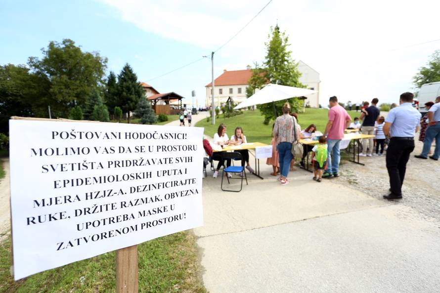 U marijanskom svetištu na Kamenskom održana tradicionalna proslava Velike Gospe