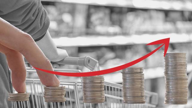 Povećanje cijena i u svibnju: Inflacija u Hrvatskoj 10,8%