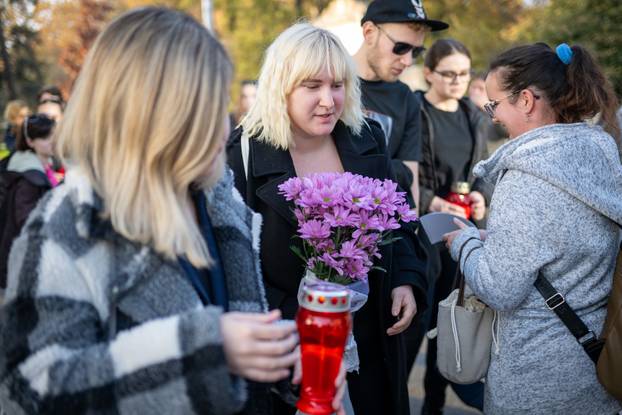 Zagreb: Na Maksimiru obožavatelji odali počast Liamu Payneu