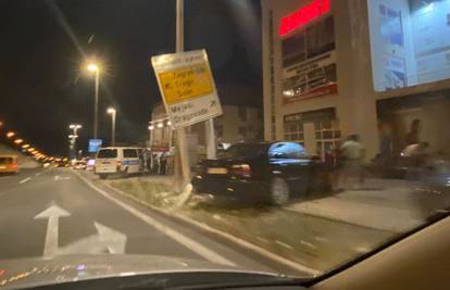 Split: Vozač BMW-a zabio se u zid zgrade pa završio u bolnici