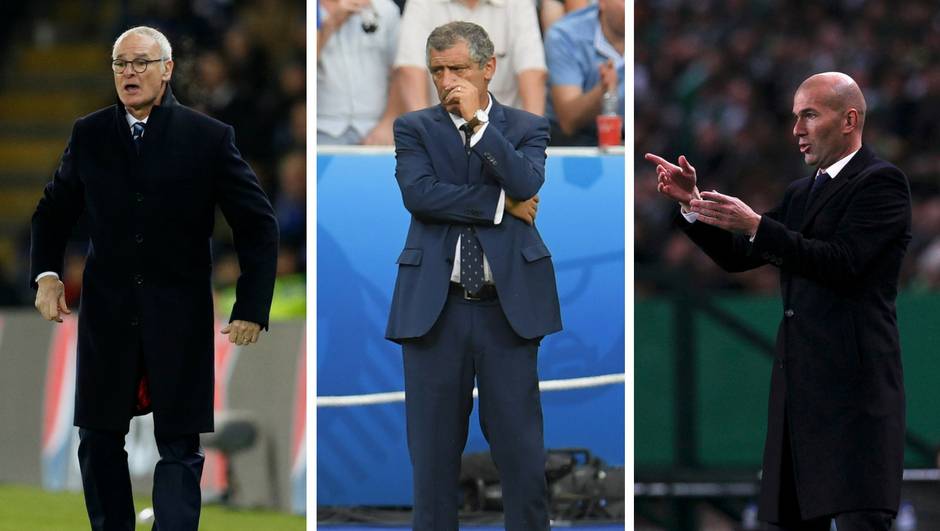 Finale izbora najboljeg: Ranieri, Santos i Zidane za naj trenera