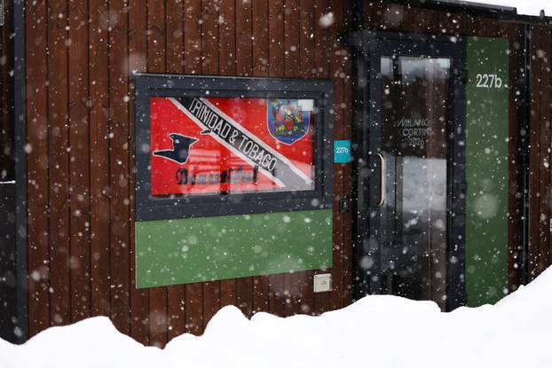 Milano Cortina 2026 Winter Olympics - Press Visit at the Olympic and Paralympic Athletes' Village