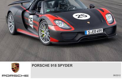 Porsche 918 Spyder konačno na cesti u serijskoj izvedbi