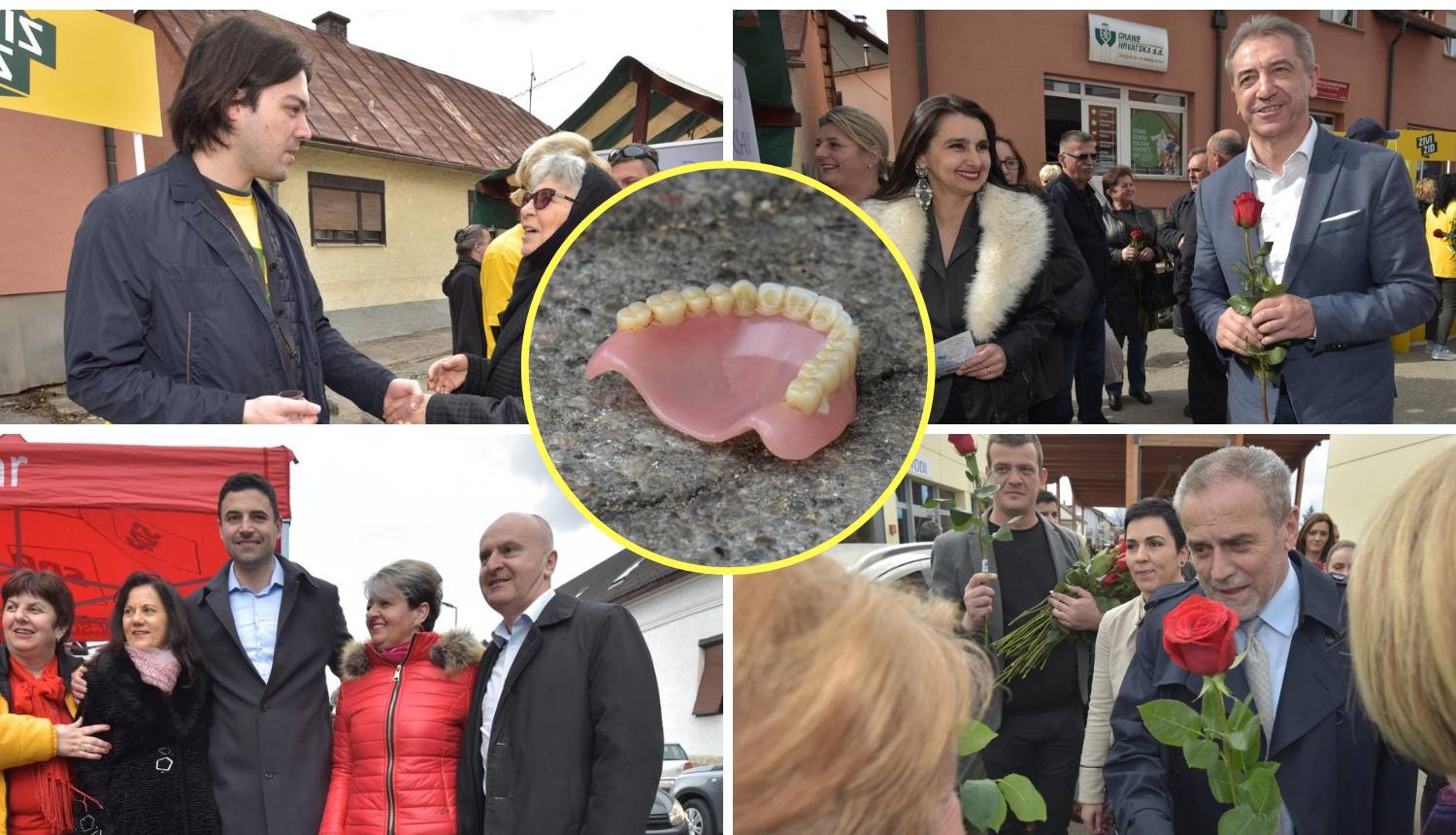 Gospić pod opsadom političara: Hej, a kome je ispalo zubalo?!