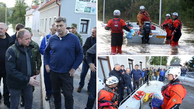 Poplavljeno 200 kuća, HGSS u čamcima dostavlja hranu