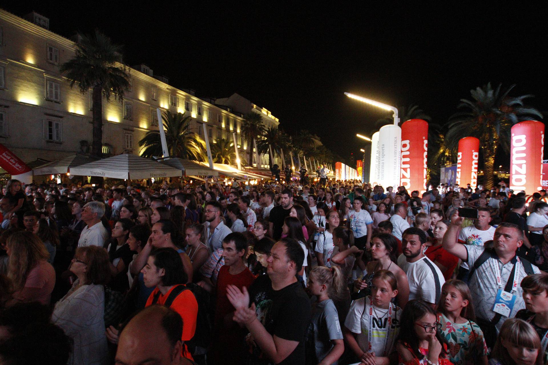 Ceremonijom na splitskoj Rivi završena 26. sezona Plazma Sportskih igara mladih