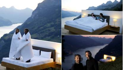 Nema veće izolacije: Unajmite krevet usred švicarskih Alpi s 'pogledom od milijun dolara'