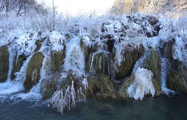 Plitvice pod snijegom i ledom