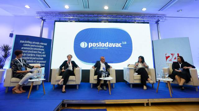 Zagreb: Panel "Sretni i na poslu" tijekom konferencije Poslodavac 3.0