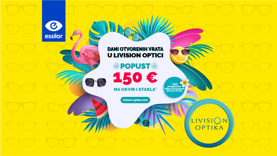 Dani otvorenih vrata u Livision optici – Savjetovanje, pokloni i posebne pogodnosti