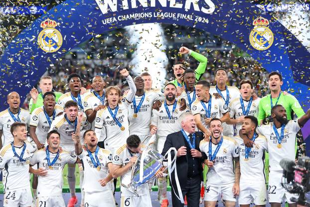 London: Slavlje Real Madrida nakon pobjede u finalu Lige prvaka