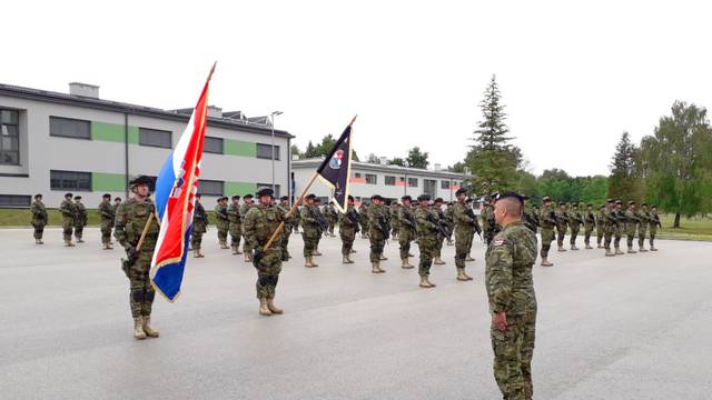 Pripadnici 6. hrvatskog kontingenta ispraćeni u NATO eFP u Poljsku