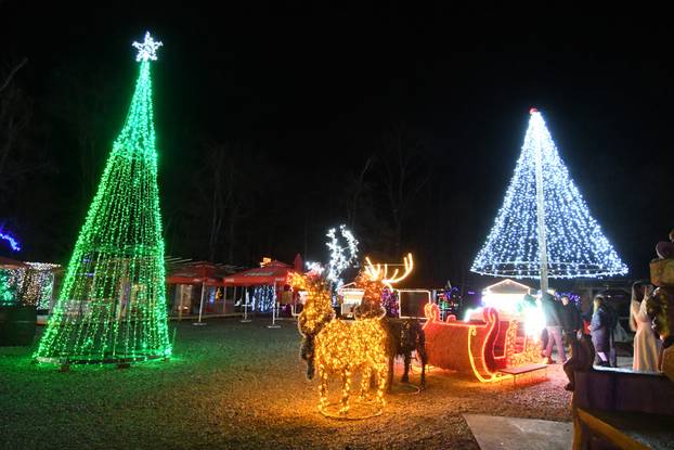 Grabovnica: Započela božićna čarolija svjetla obitelji Salaj